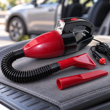 Автомобільний пилосос CAR VACUUM CLEANER 12 В, 130 Вт, від прикурювача, з насадками 20110489 фото