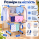 Складна сушарка для білизни Garment Rack with Wheels 142&times;55&times;172 см, на колесах 3203115 фото 3