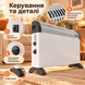 Електричний конвектор Domotec MS-5904 2000 Вт з терморегулятором, до 23 м&sup2; ws65261 фото 2