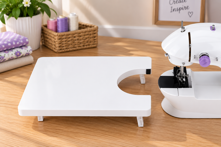 Міні швейна машинка Sewing Machine 202A з педаллю та підставкою, 2 швидкості 2018312 фото