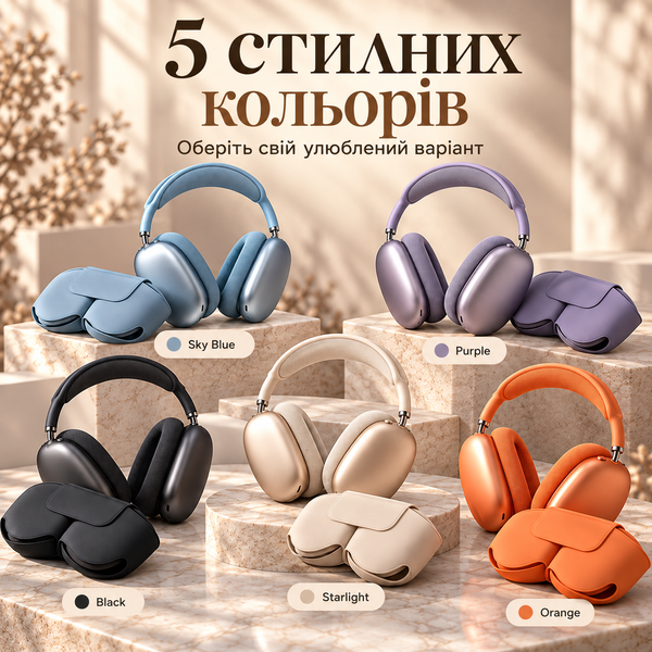 Беспроводные наушники Air Max 2 с ANC, режимом прозрачности и Digital Crown xg7c фото