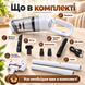 Акумуляторний пилосос JB-168 2-в-1 120 Вт, 12000 Па, HEPA, USB-C 24433886 фото 4