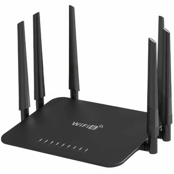 Wi-Fi роутер LV-WR50Q 300 Мбіт/с, 2.4 ГГц, 6 антен, 3 LAN 2053558 фото