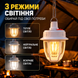 Аварийная LED-лампа PLD-T38 с Power Bank, Type-C и солнечной зарядкой sp10582 фото 5