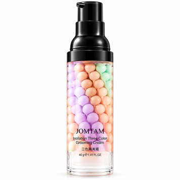 Триколірна база під макіяж JOMTAM Three Color Isolation 3-в-1, 40 г G10645 фото