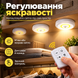 Набір LED-світильників 3 шт. з пультом, регулюванням яскравості та таймером 205-047 фото 3